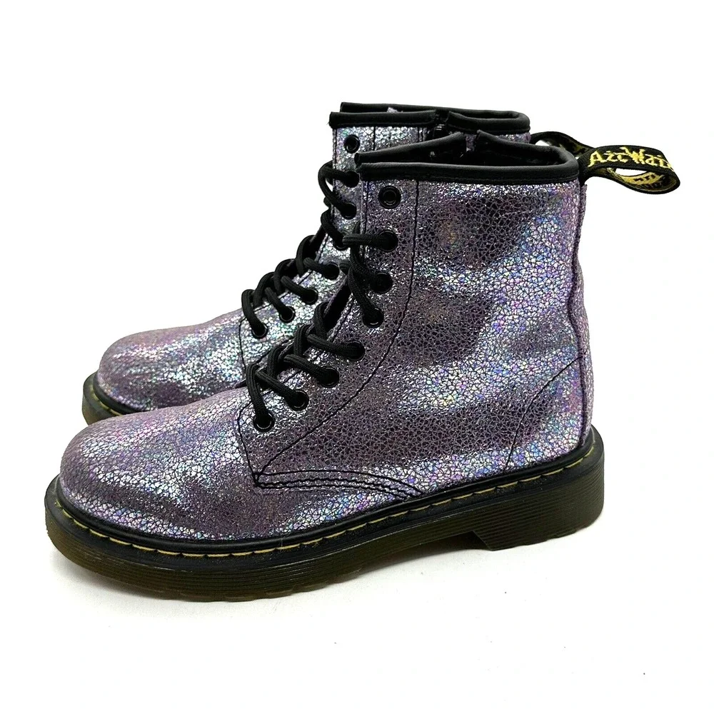 Dr. Martens Boots Youth Size US 1 - Air Wair Delaney Side Zip